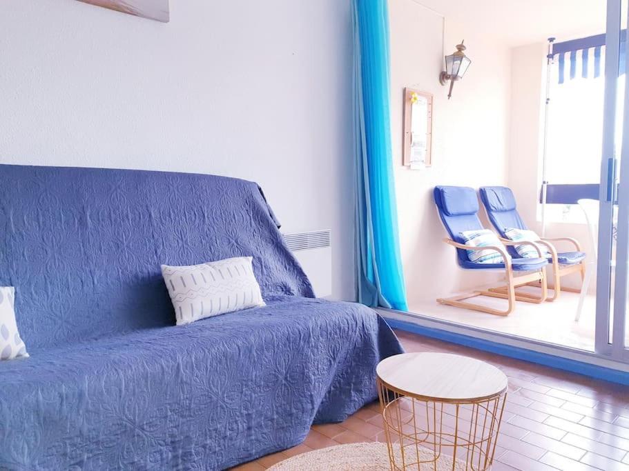 Agreable Studio Cabine - Piscine - Parking - Proche Plage Richelieu 아그 외부 사진